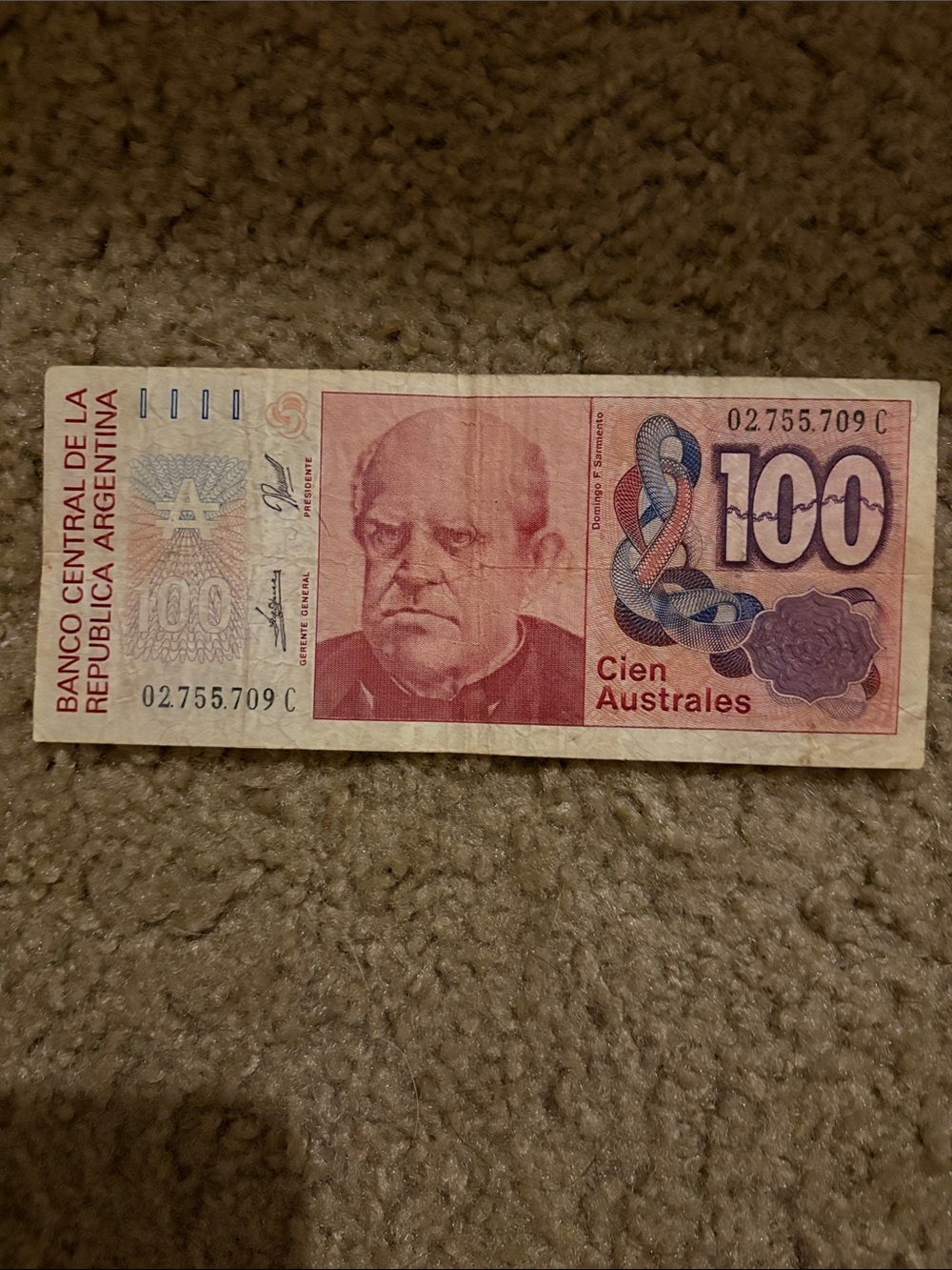 Vintage 100 Australes